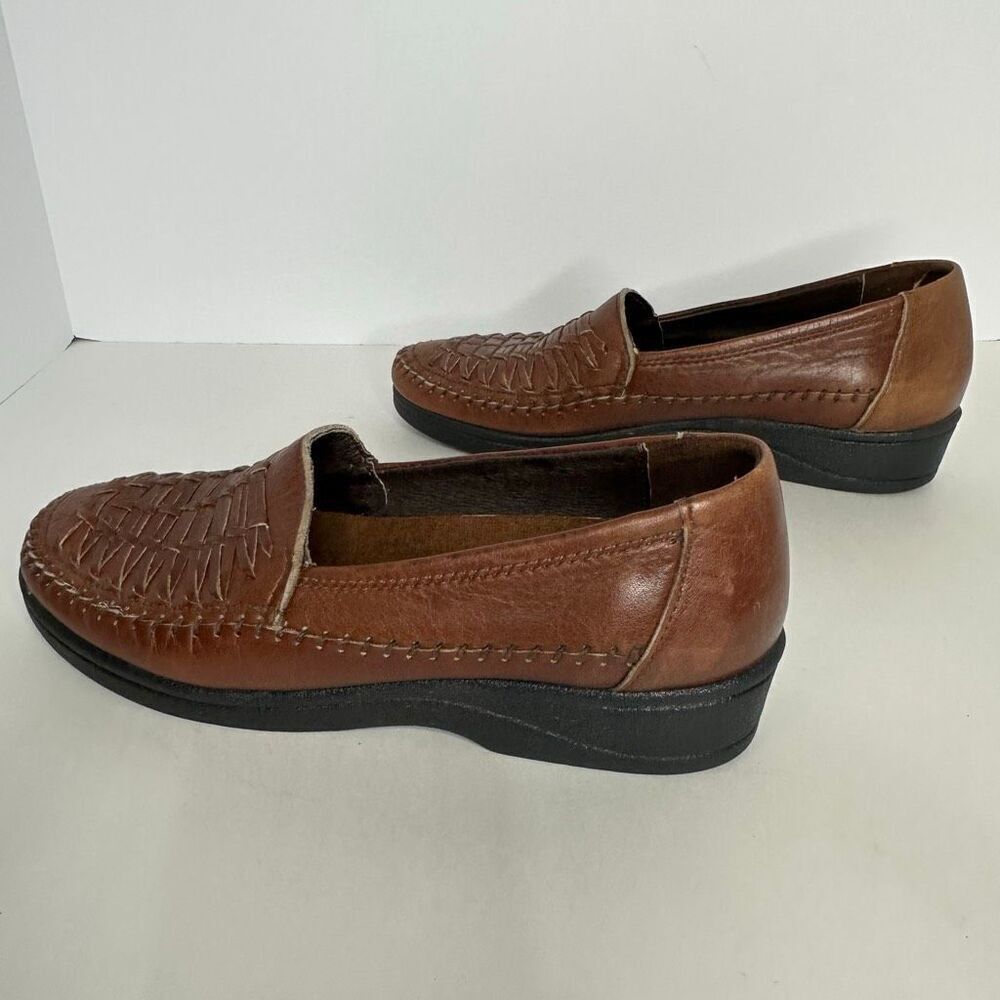 Dexter Comfort Leather Loafers Brown | Women Size 9 - Picture 11 of 12